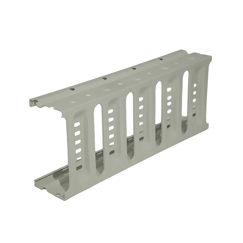 Powder Coated Customizable Ladder Perforated Cable Tray